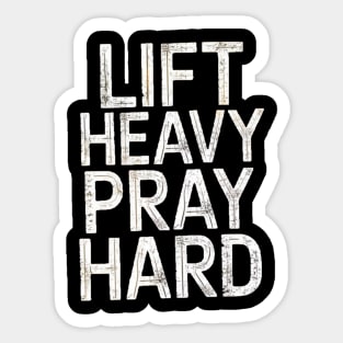 Workout Clothes Christian Sticker